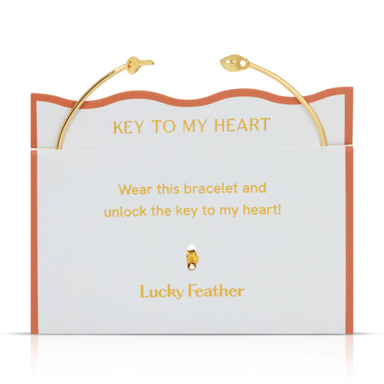 New Connection Cuff - Key To My Heart - Lock and Key