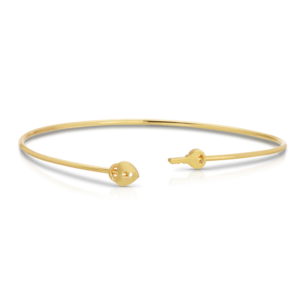 New Connection Cuff - Key To My Heart - Lock and Key