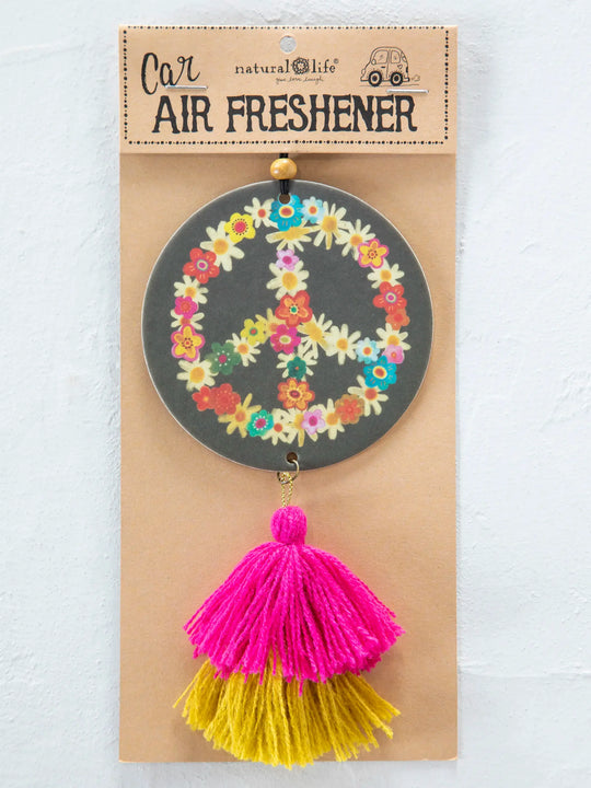 Peace Sign Car Air Freshener