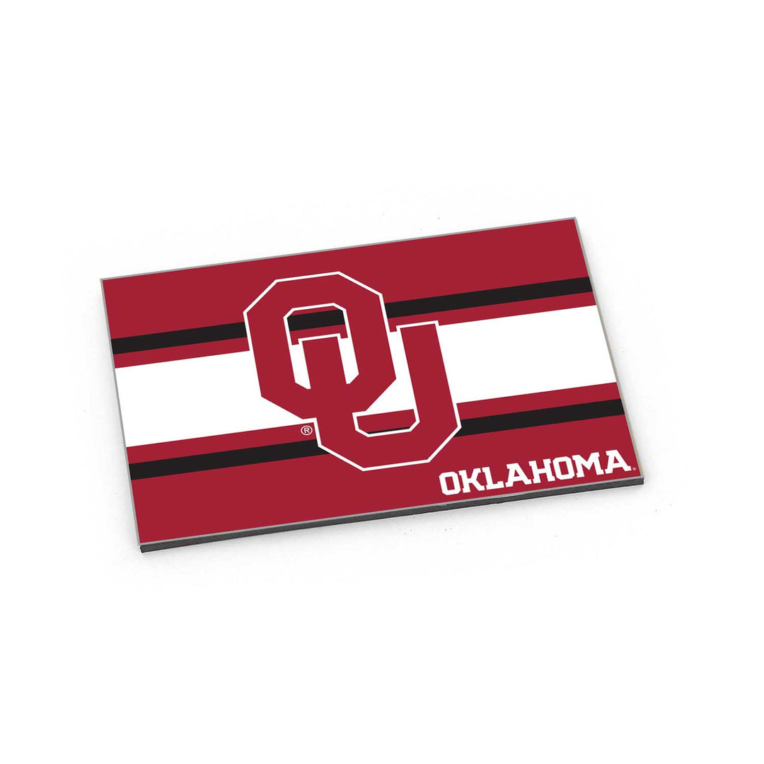 OU Oklahoma Sooners Striped Magnet
