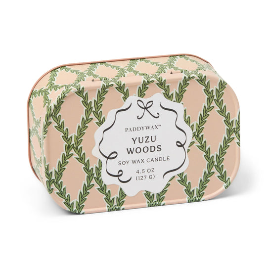 Yuzu Woods Cherie Tin Candle