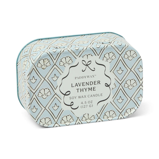 Lavender & Thyme Cherie Tin Candle