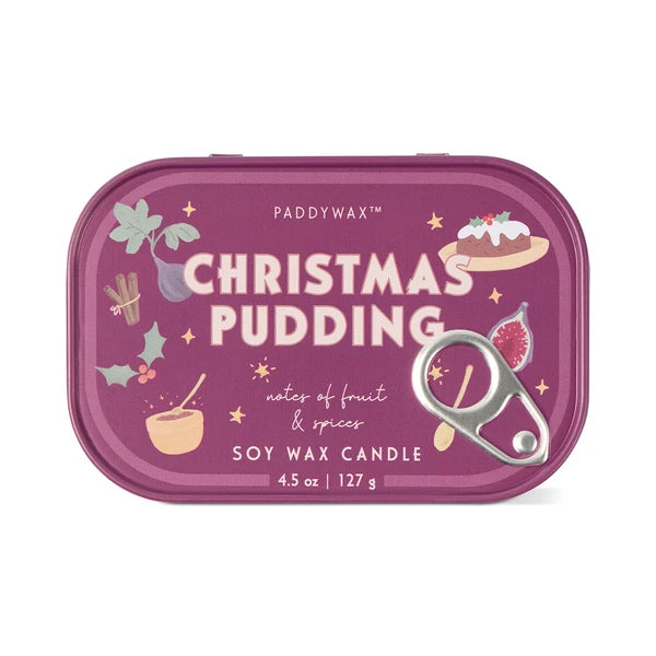 Christmas Pudding 4.5oz Bistro Candle Tin