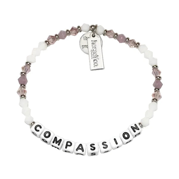 Compassion Herself Co bracelet  inspirational collaboration bracelet by Little Words Project