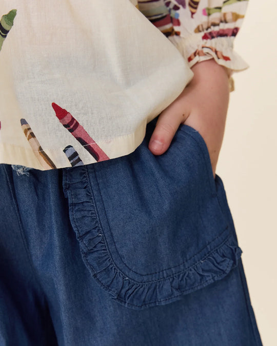 Pink Chicken - Bailey Ruffle Pants