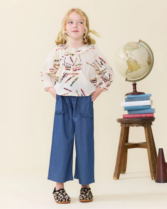 Pink Chicken - Bailey Ruffle Pants