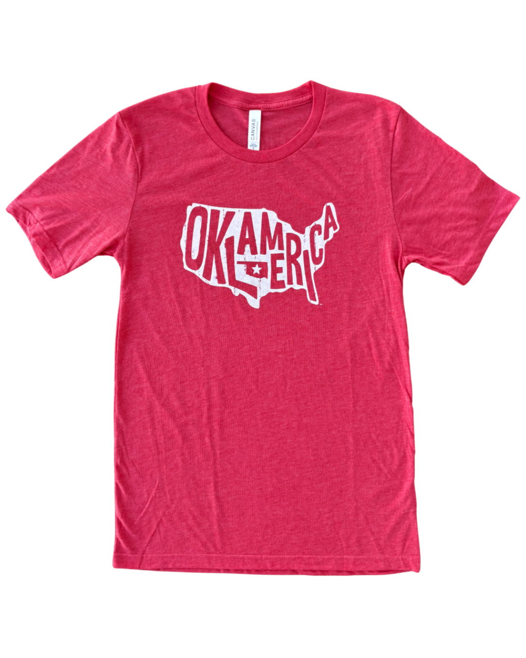 Oklamerica Tshirt Red