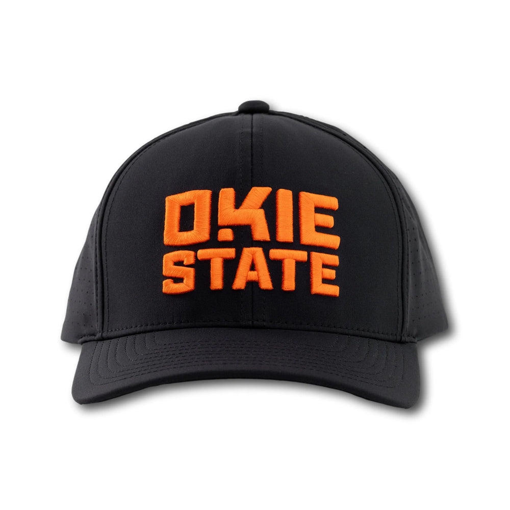 The Okie Brand - Okie State Black Performance Hat
