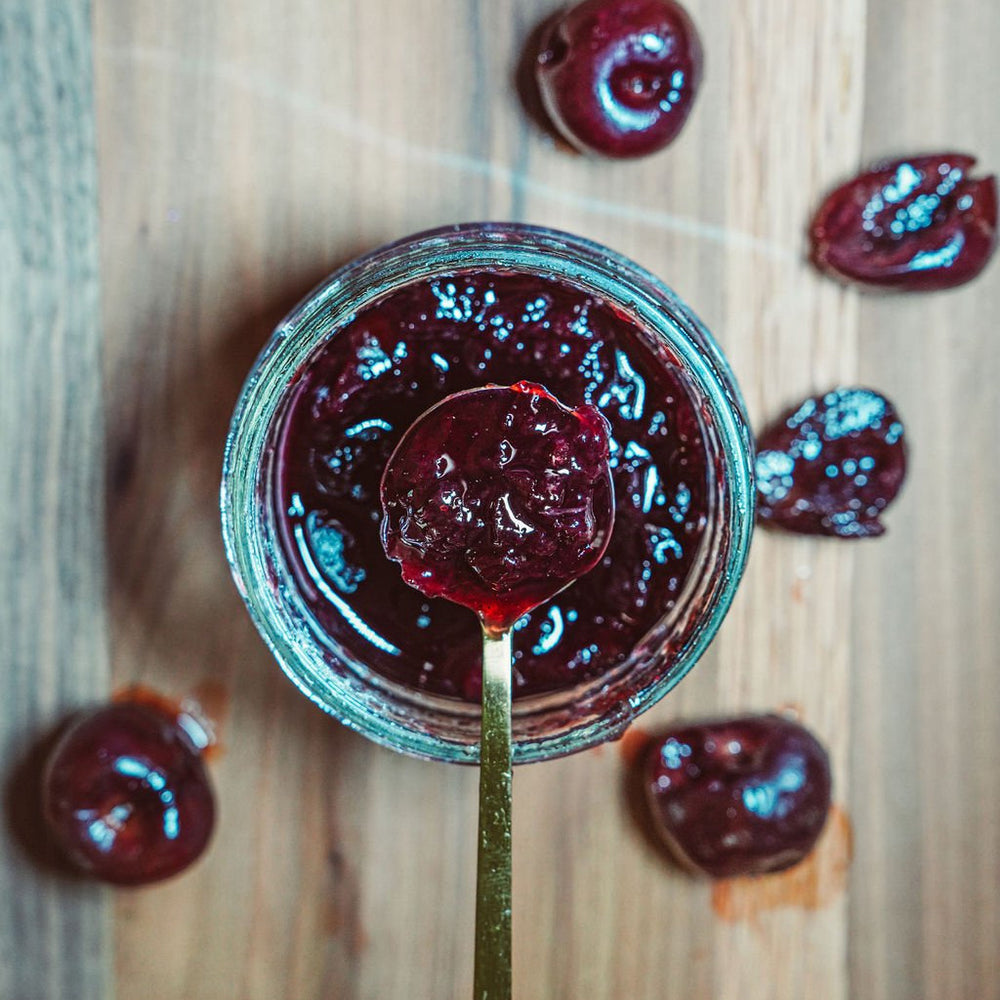 Dark Cherry & Almond Fruit Spread 4 oz