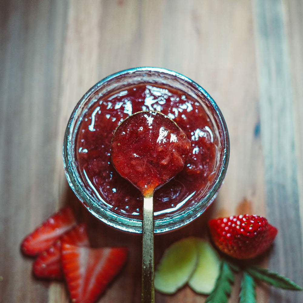 Strawberry Ginger Fruit Spread 4 oz