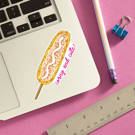 Elote Corny and Cute Sticker