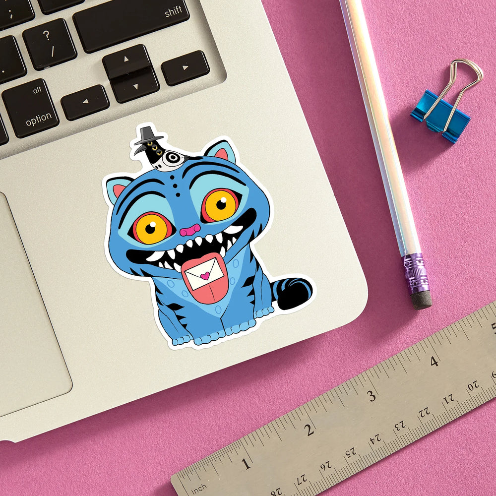 K-Pop Demon Hunters Derpy Tiger Sticker