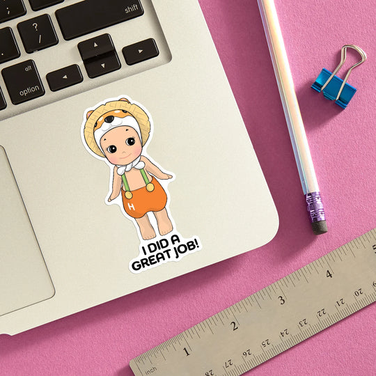 I Did A Great Job Sticker