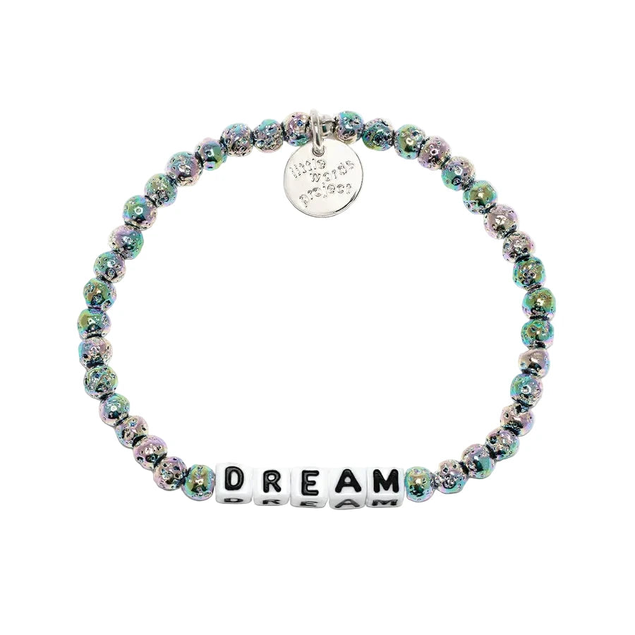 Dream Meteor Shower bracelet iridescent metallic bracelet by Little Words Project