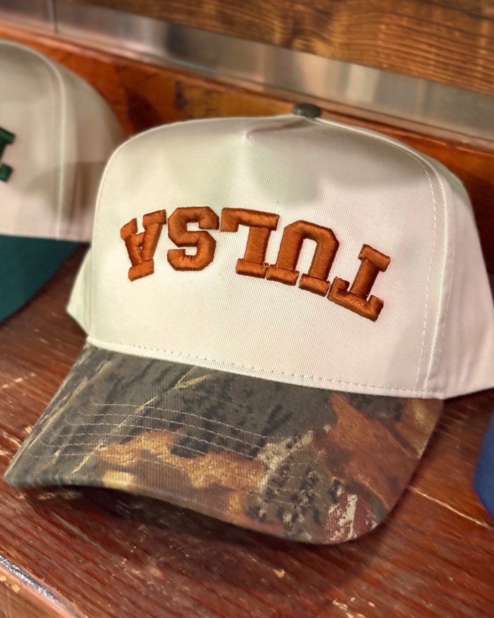 Upside Down Tulsa Hat Mossy/Oak