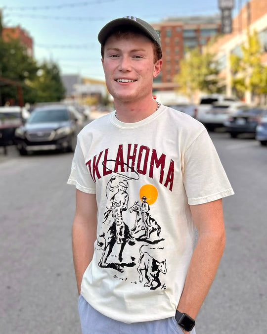 Oklahoma Cowboy Roper Tshirt