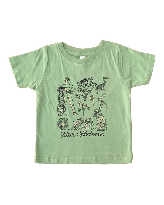 Tulsa Collage Youth Tshirt