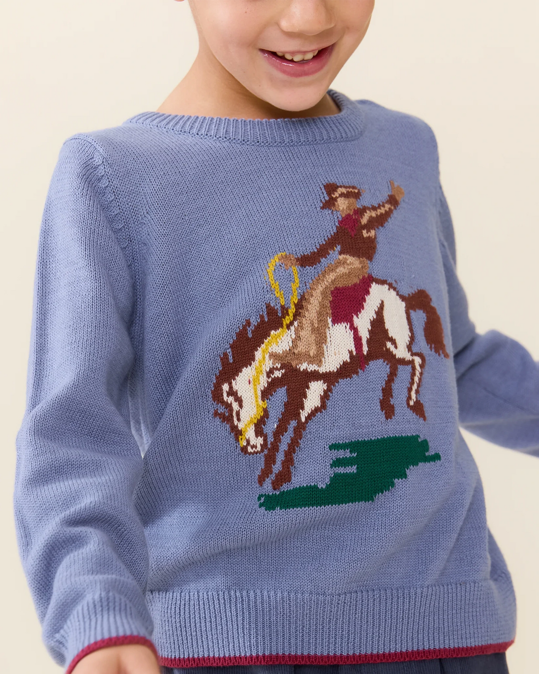 Pink Chicken - Kid's Bronco Oliver Sweater
