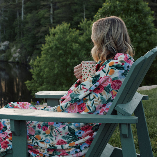 Garden Party Fleece Blanket