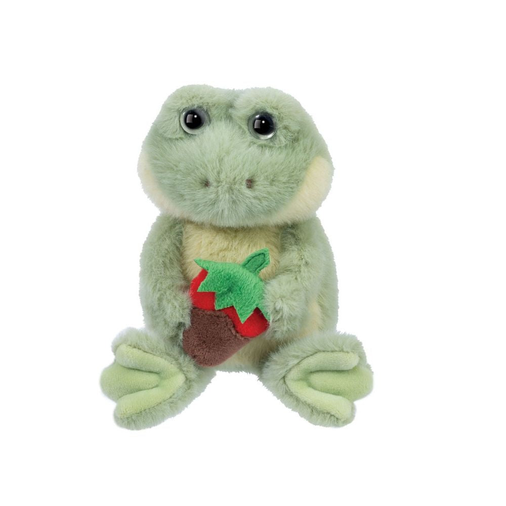 Flip Frog with chocolate strawberry stuffed animal by Douglas