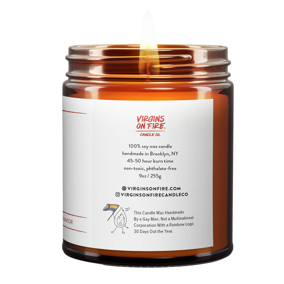 Flirty Weed Guy Candle - Smoke Odor Eliminator