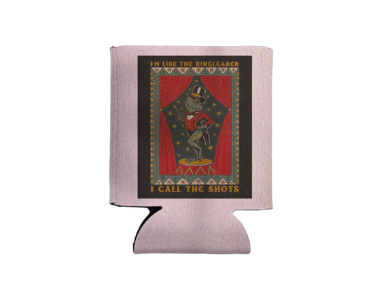 Circus Ringleader Frog Koozie