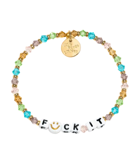 Fuck It Sunshower bracelet S/M funny word bracelet