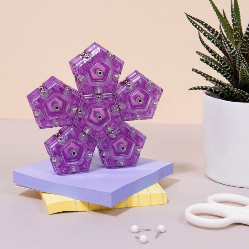 SPEKS Geode Magnetic Fidget Set Quartz