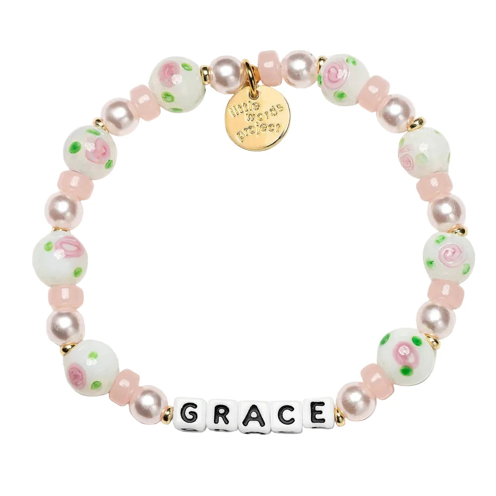 Grace Romantic Wishes bracelet S/M romantic inspirational bracelet by Little Words Project