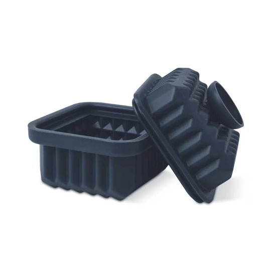 Brock Navy Faceted Ice Mold