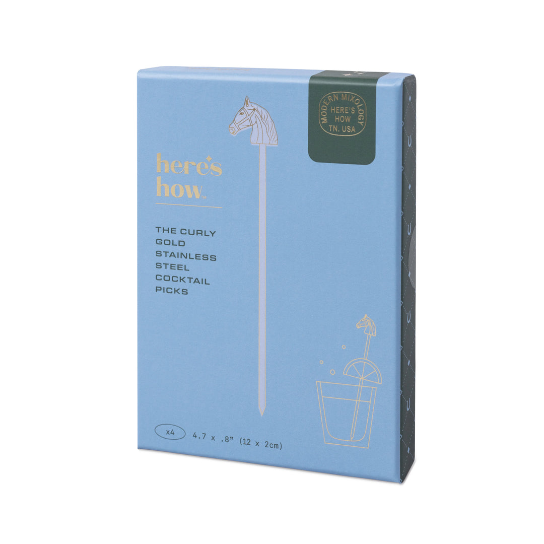 Curly Horse Cocktail Picks