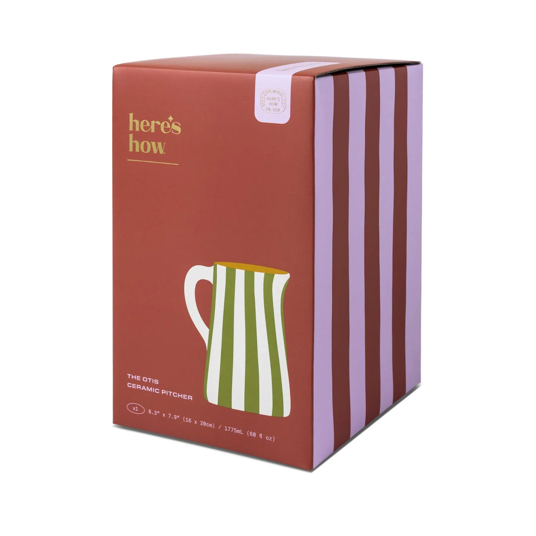 The Otis Ceramic Pitcher