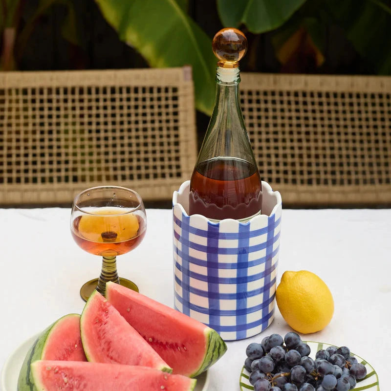 Amber Moony Glass Bottle Stopper