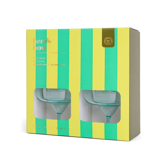 Rue Margarita Glass Set in Mint