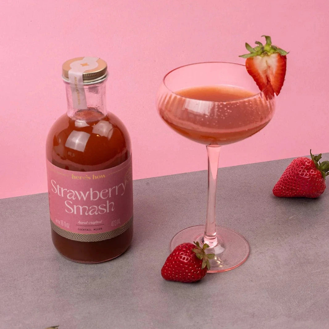 Strawberry Smash Mixer 16 oz