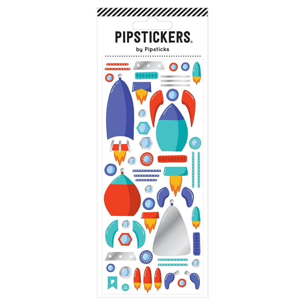 Space Capsule Creator Build a Rocket Activity Sticker Sheet