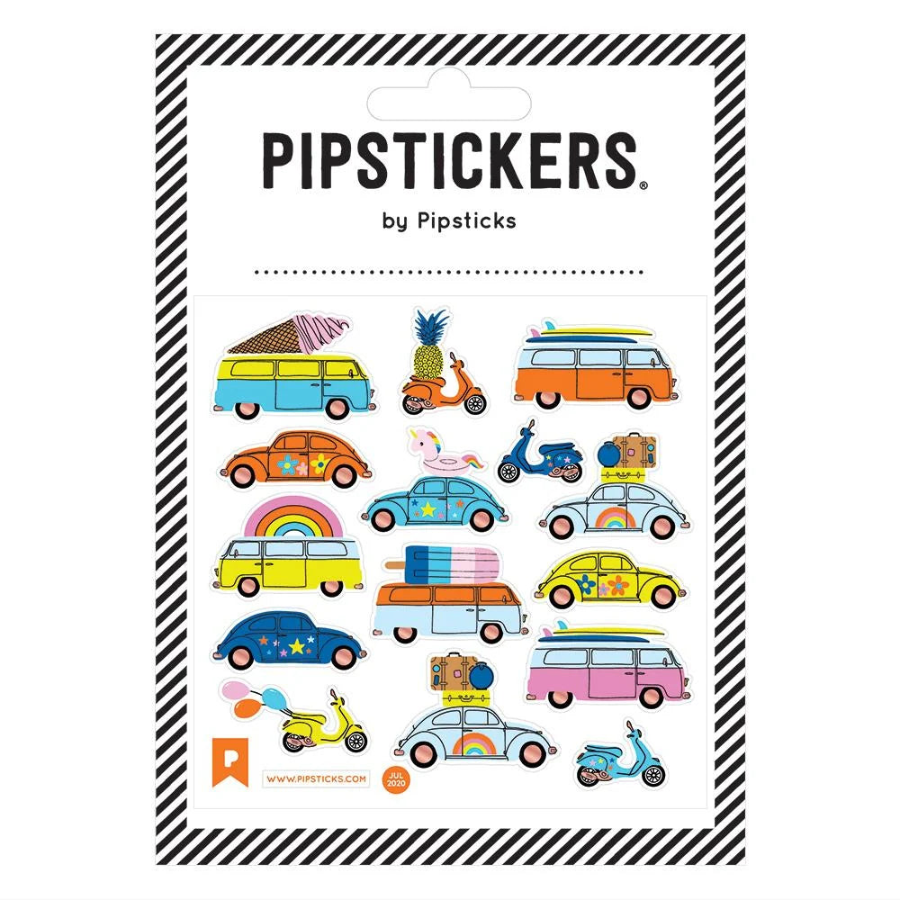 Wanderlust Vehicles Sticker Sheet
