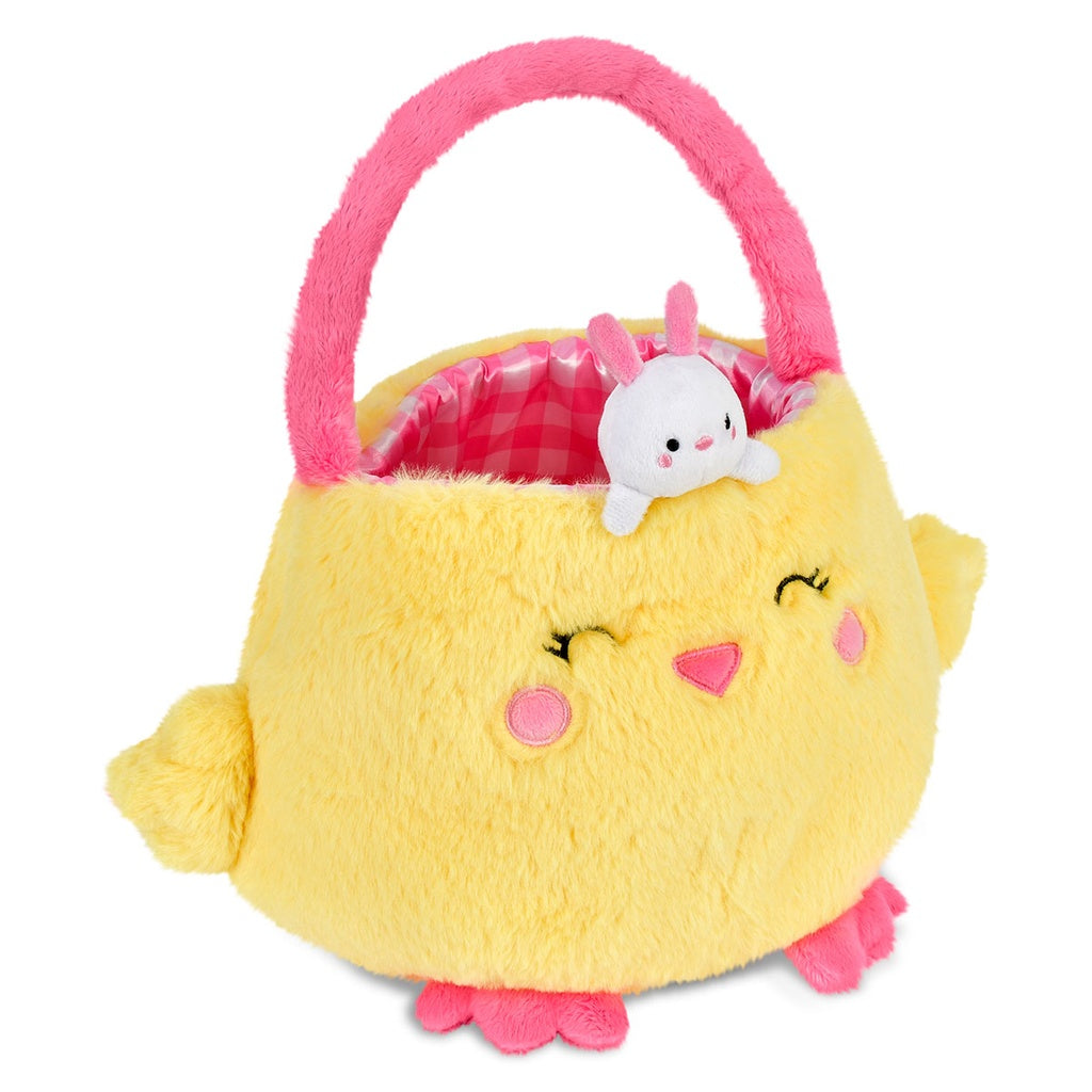 Hoppy Chick Plush Easter Basket