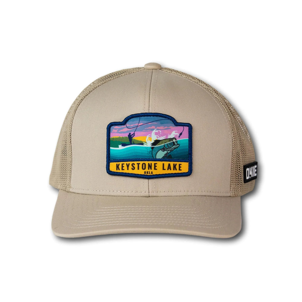 The Okie Brand Keystone Lake Tan Hat