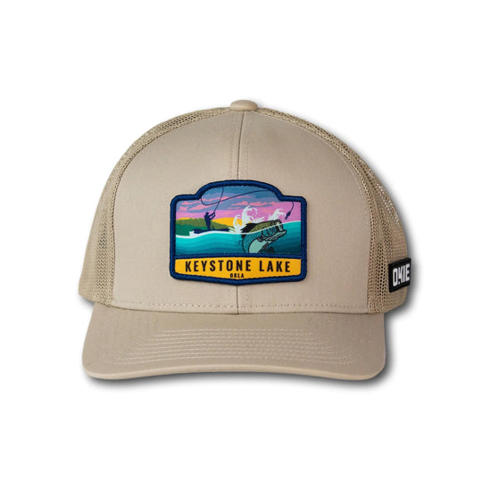 The Okie Brand Keystone Lake Tan Hat