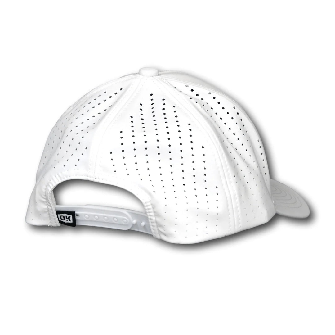 The Okie Brand - Okie University White Performance Hat