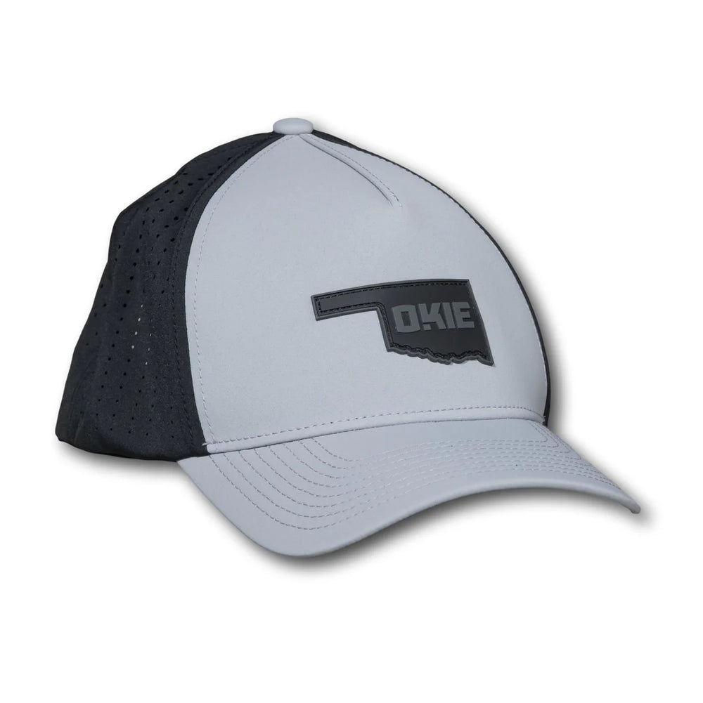 The Okie Brand Grayson Performance State Patch Hat