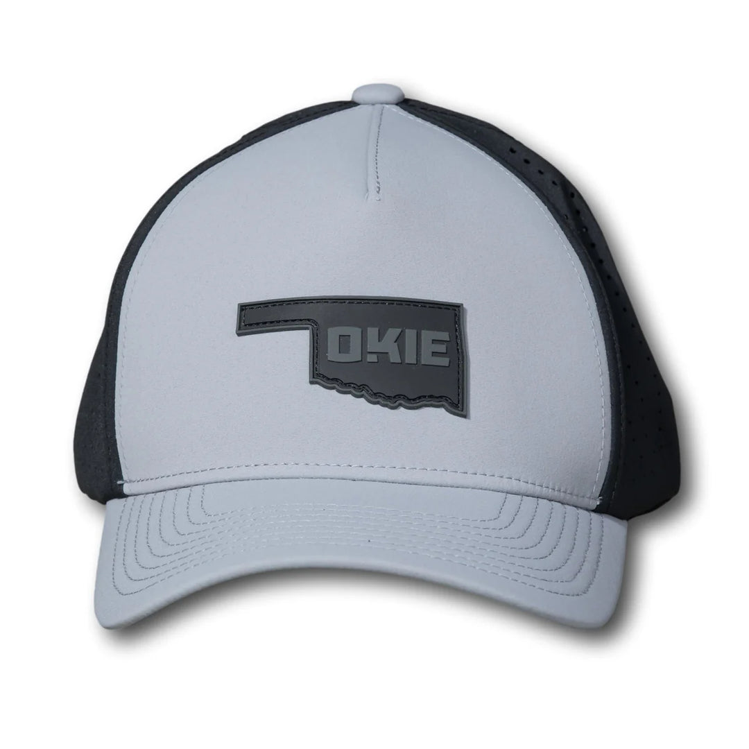 The Okie Brand Grayson Performance State Patch Hat