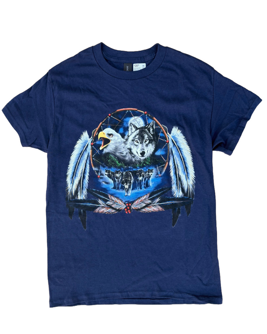 Dreamcatcher Eagle Wolf Tshirt