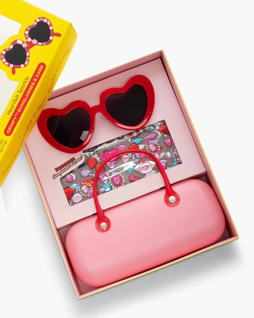 Heartfelt Sparkle Gemify Sunglasses & Case