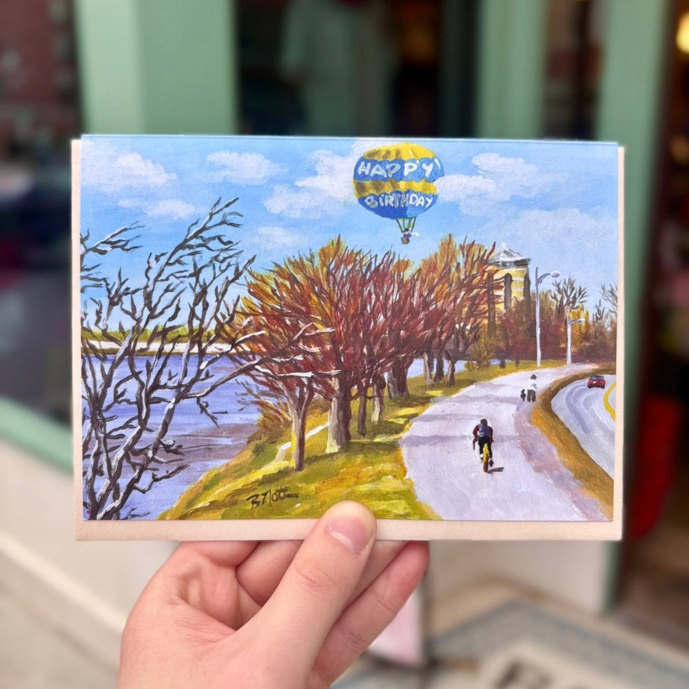 Riverside Birthday Card