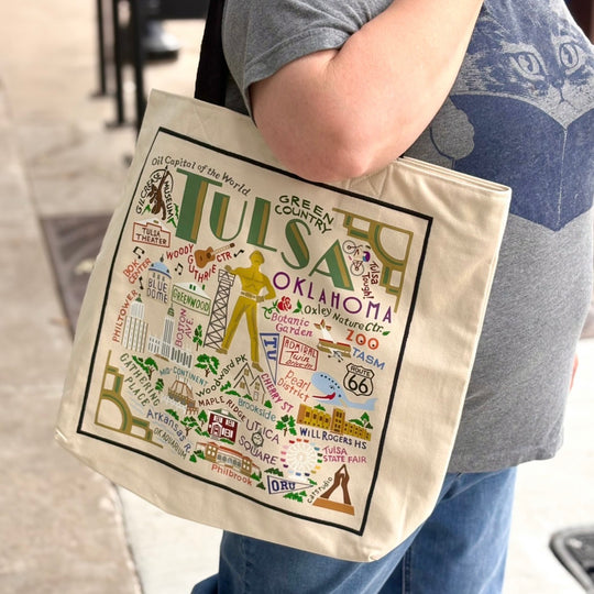 Tulsa Canvas Tote Bag