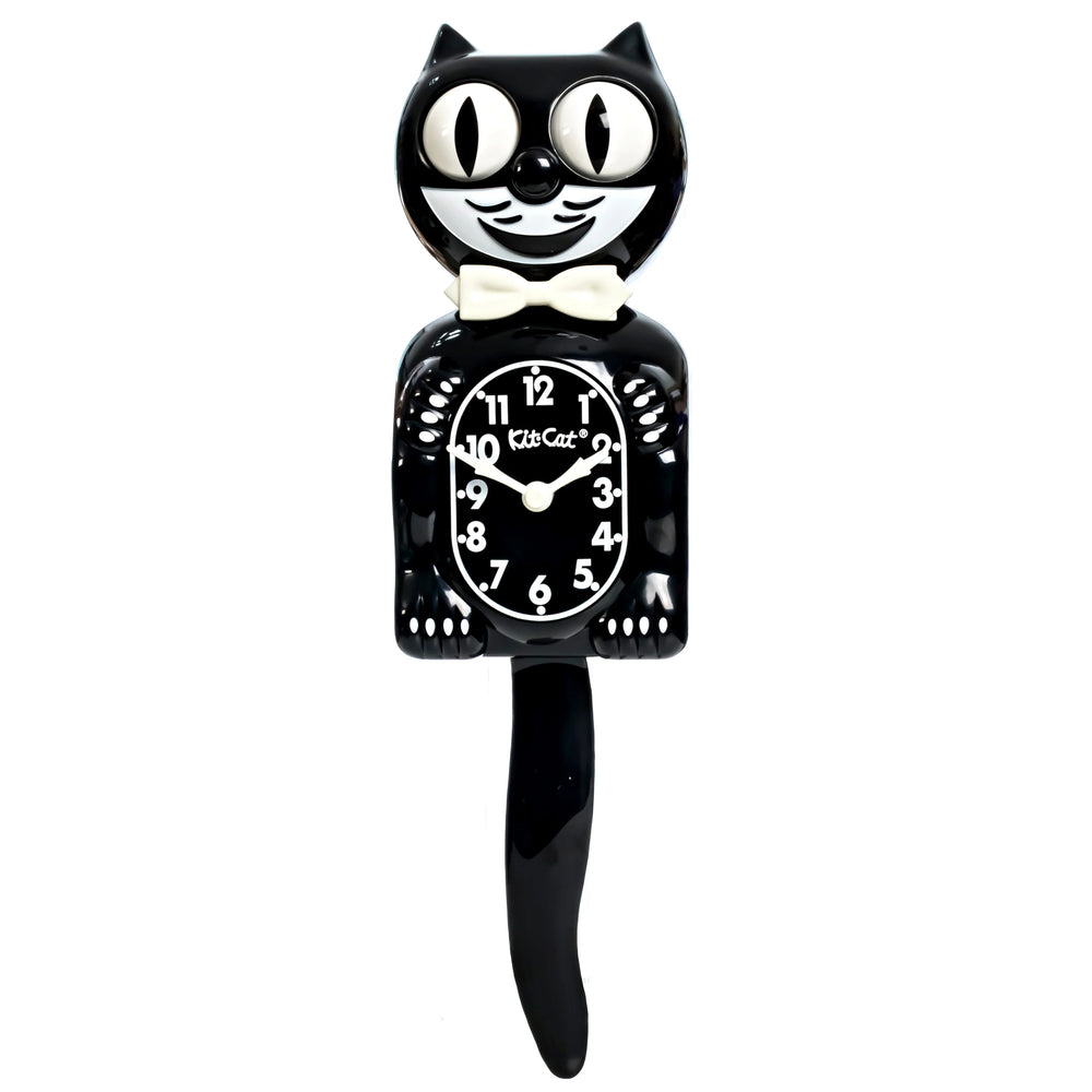 Classic Black Glow Kit-Cat Klock Clock