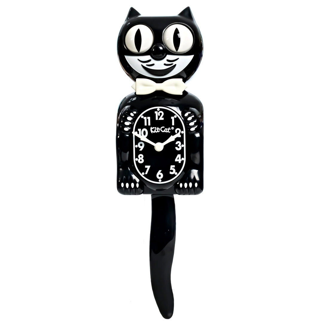 Classic Black Glow Kit-Cat Klock Clock