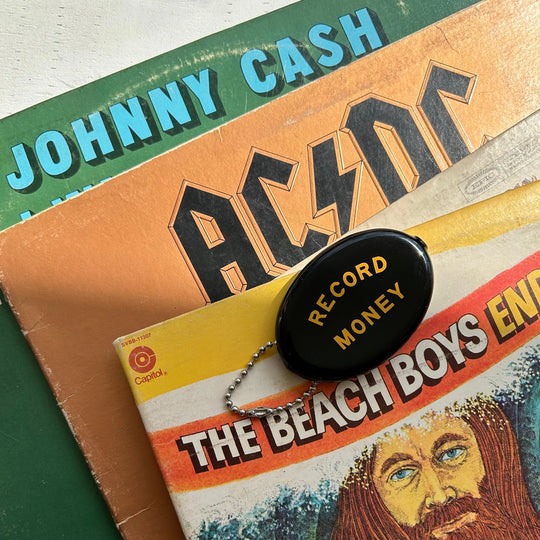 Record Money Coin Pouch